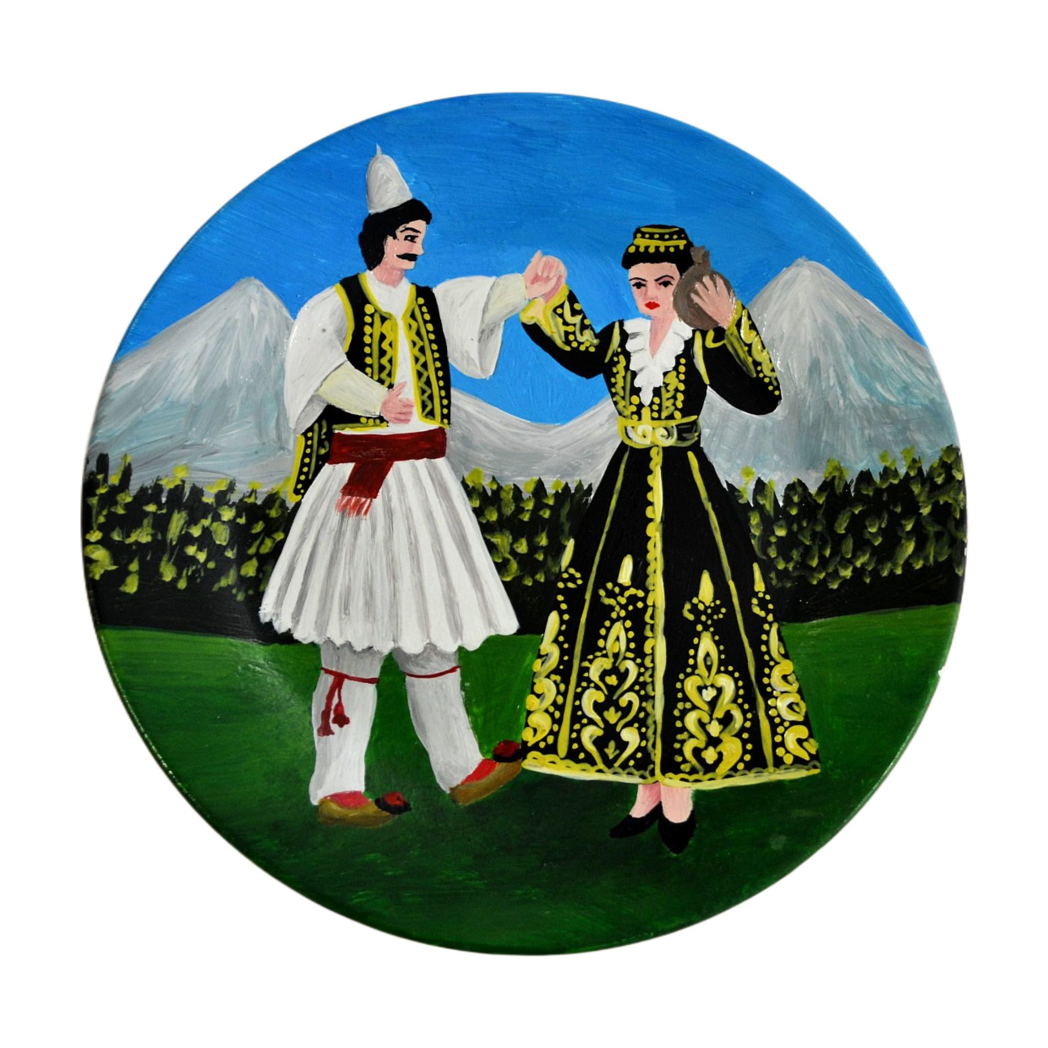 Pjatë Qeramike veshje jugu