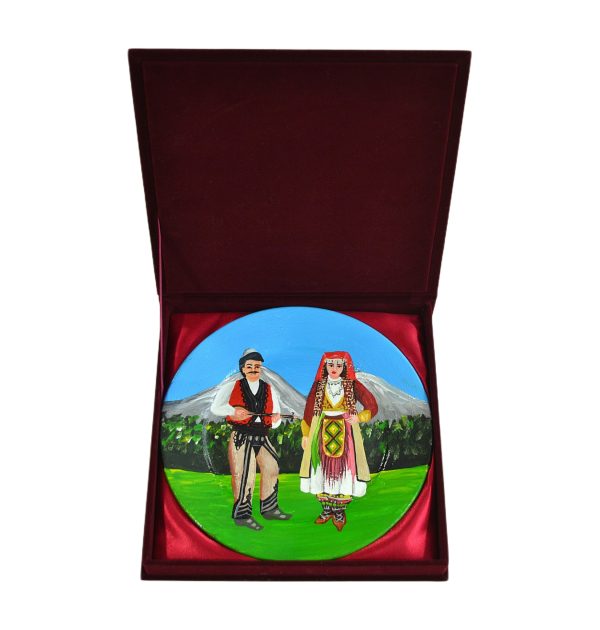 Pjatë Qeramike veshje mirditore në kuti 