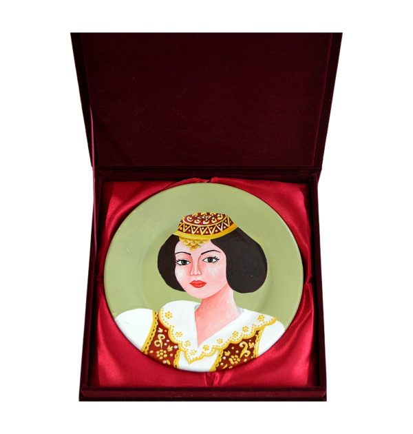 Pjatë Qeramike veshje tiranase në kuti