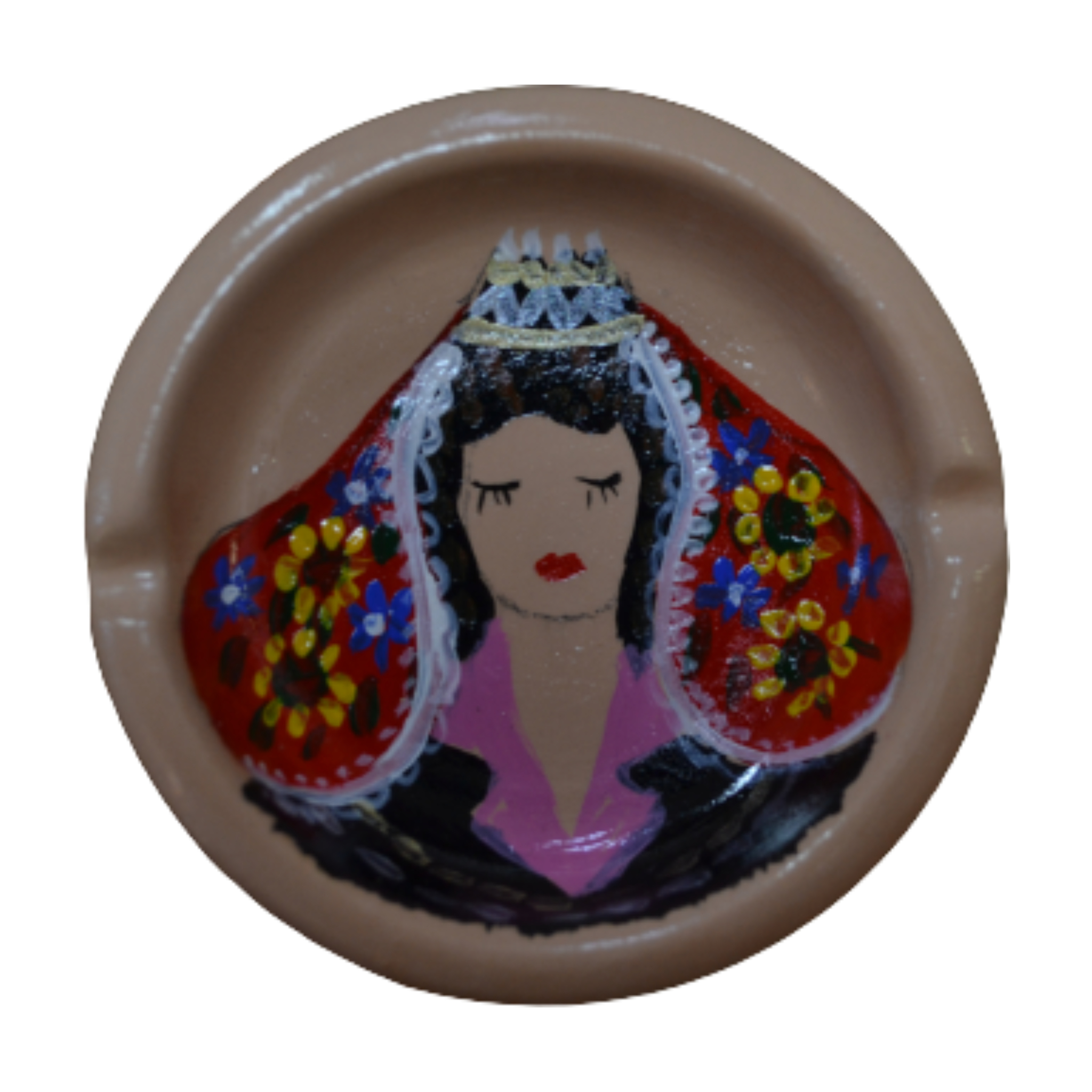 Tavëll dekorative e kuqe