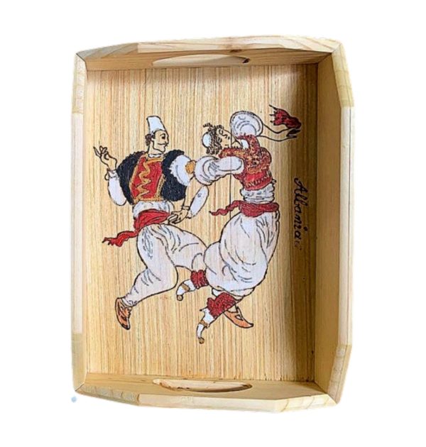 Wooden tray (Central Albania clothing)