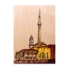 Wooden painting (City of Tirana)